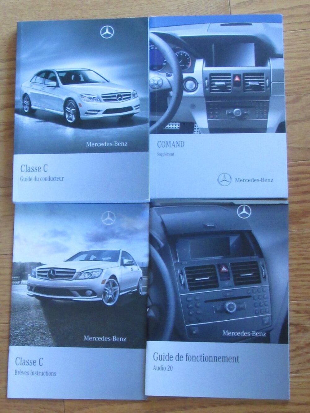 Guide d'instructions de voiture Mercedes-Benz Classe C 2011